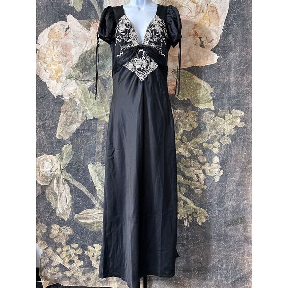 New Free People Cooper Maxi Dress Size 0 - Picture 6 of 9
